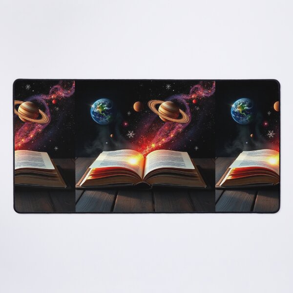 Item preview, Cosmic Book of Light Mystical Galaxy Fantasy Journey designed and sold by PixelVibe782.