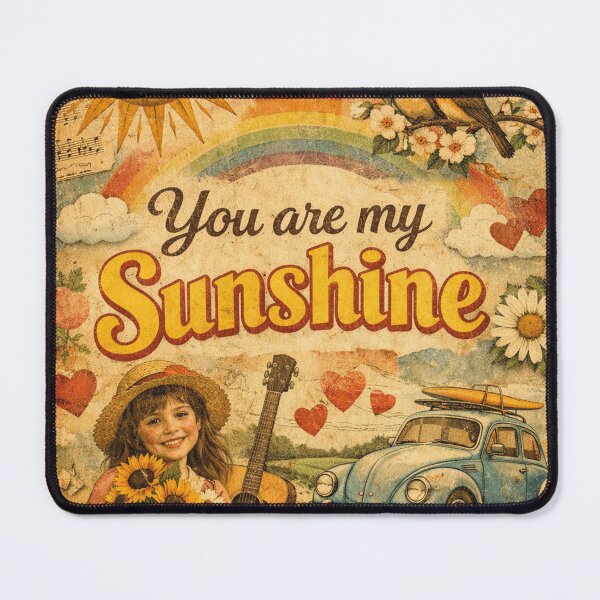 Item preview, You are my Sunshine – Vintage Retro Collage designed and sold by Mauswohn.
