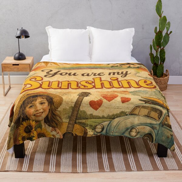 Item preview, You are my Sunshine – Vintage Retro Collage designed and sold by Mauswohn.