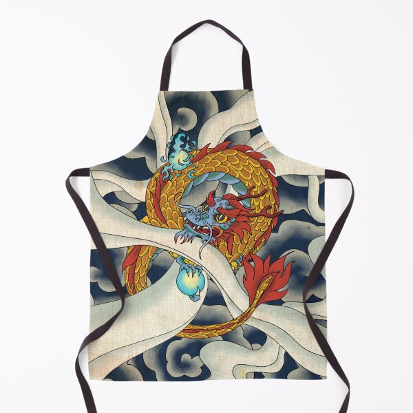 Item preview, Korean Folk Art: The Imperial Golden Dragon B designed and sold by QamarART Paintings.