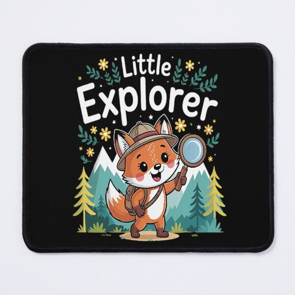 Item preview, Little Explorer, Cute Fox Camping Hiking designed and sold by brinbotty.