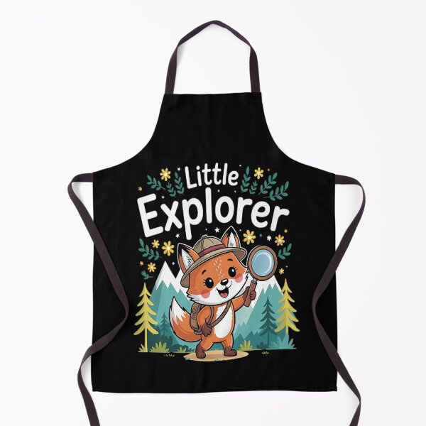 Item preview, Little Explorer, Cute Fox Camping Hiking designed and sold by brinbotty.