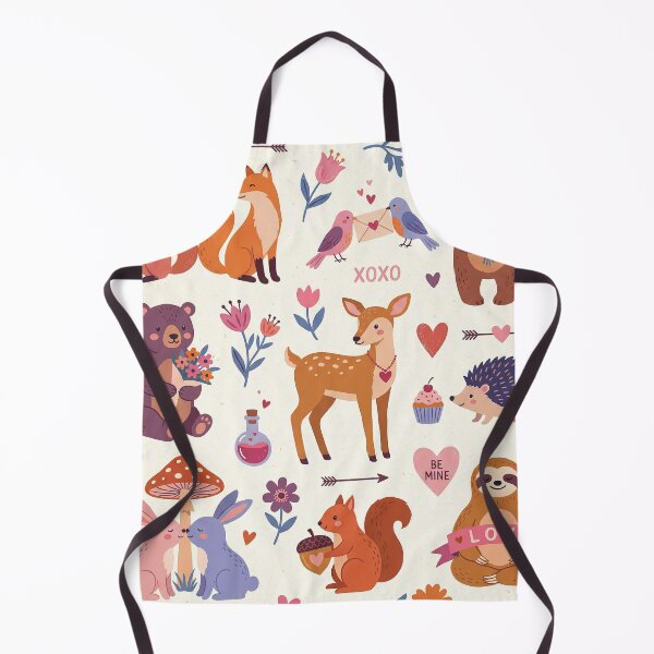 Item preview, Whimsical Woodland Animal Love Party Pattern designed and sold by zzz888.