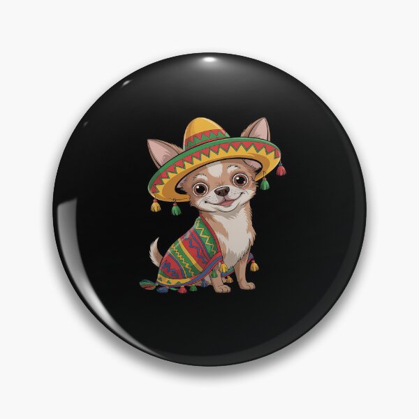 Item preview, Cinco De mayo Chihuahua dog Lover Sombrero Tacos Fiesta designed and sold by catsdothingz.