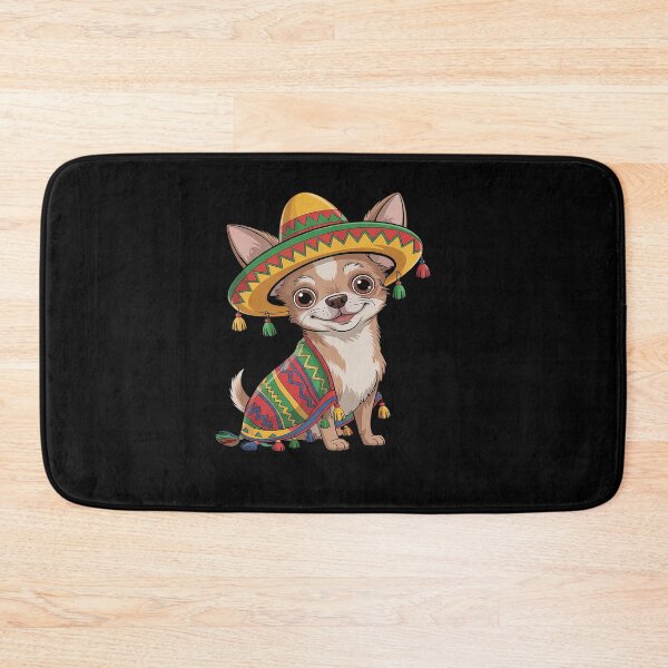 Item preview, Cinco De mayo Chihuahua dog Lover Sombrero Tacos Fiesta designed and sold by catsdothingz.