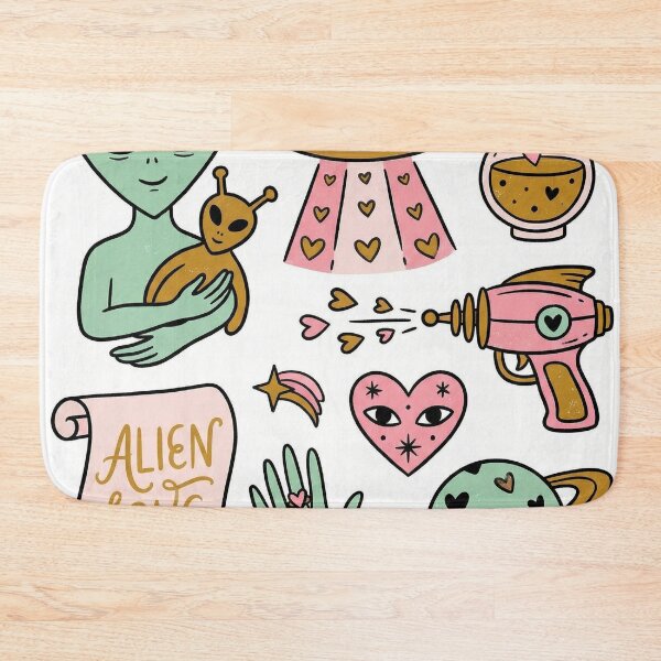 Item preview, Alien Love Three Eyed Heart Head Sci-Fi Montage designed and sold by zzz888.