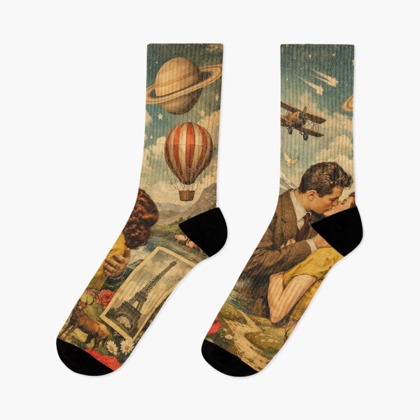 Item preview, Vintage World Tour – Romantic Kiss in Paris designed and sold by Mauswohn.
