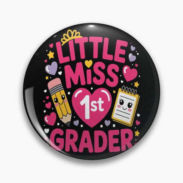 Item preview, Little Miss 1st Grader 1st Grade Girl First Day Of School designed and sold by brinbotty.