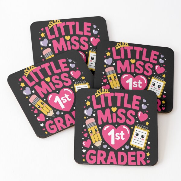 Item preview, Little Miss 1st Grader 1st Grade Girl First Day Of School designed and sold by brinbotty.