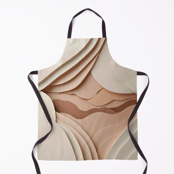 Item preview, Organic Layers: Modern Minimalist Paper-Cut Abstract Topography Art designed and sold by Cozyartsss.