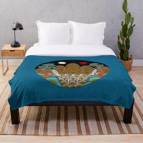 Item preview, Korean Folk Art: The Royal Sun, Moon, and Five Peaks D  designed and sold by QamarART Paintings.
