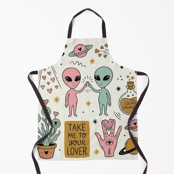 Item preview, Cosmic Chemistry Take Me To Your Lover Alien Art designed and sold by zzz888.