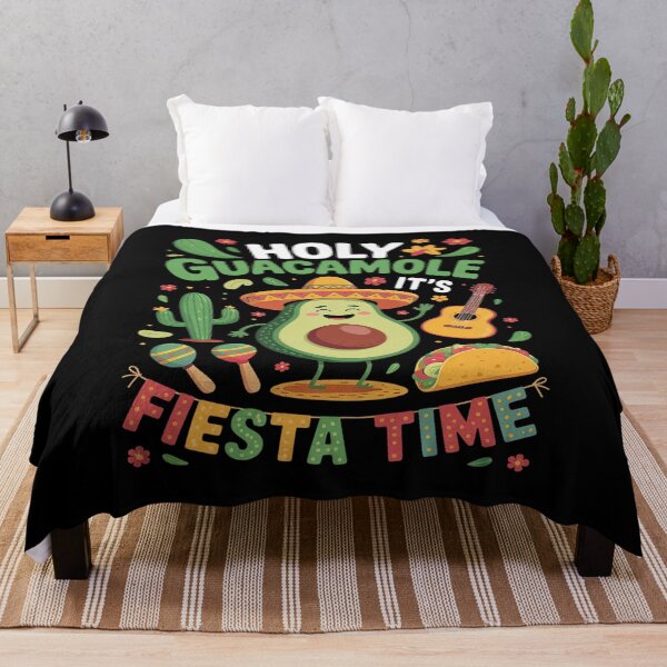 Item preview, Cinco De Mayo Mexican Holy Guacamole Fiesta Time designed and sold by catsdothingz.