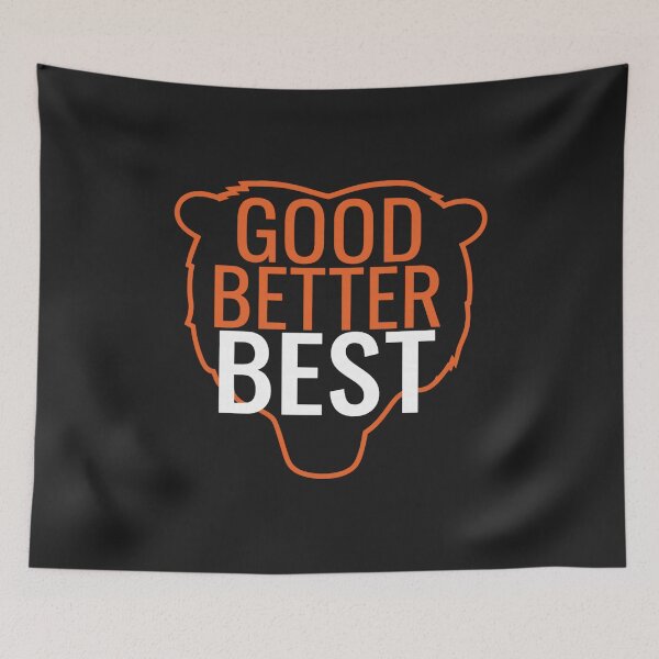 Item preview, Good Better Best Bear Outline Motivation  designed and sold by CriseldaBruning.