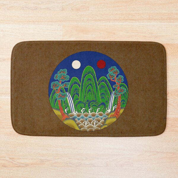 Item preview, Korean Folk Art: The Royal Sun, Moon, and Five Peaks G  designed and sold by QamarART Paintings.