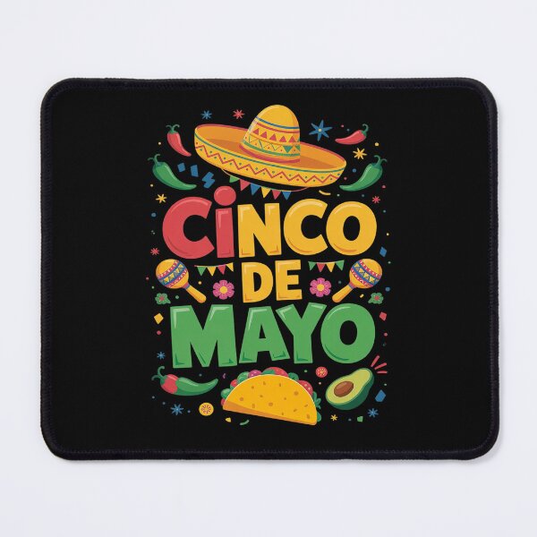 Item preview, Cinco De Mayo Shirts Mexican Fiesta 5 De Mayo Women Men designed and sold by catsdothingz.