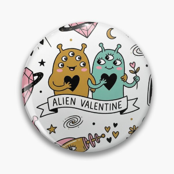 Item preview, Alien Valentine Space Love Potion Cute Sci-Fi Montage designed and sold by zzz888.