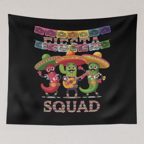 Item preview, Fiesta Squad Cinco De Mayo For Men designed and sold by catsdothingz.