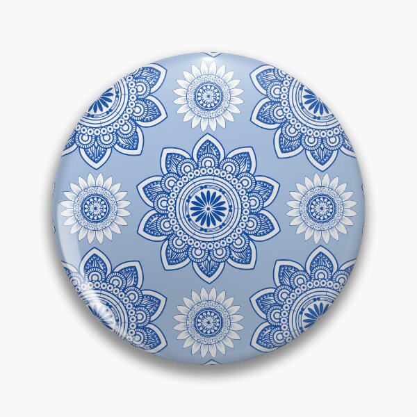 Item preview, Mandala in blue  designed and sold by NUSUSDREAM.