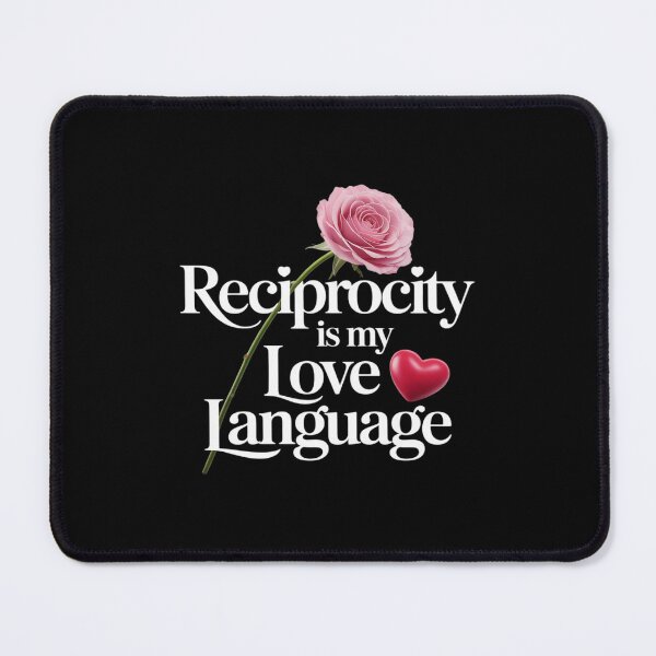 Item preview, Reciprocity Is My Love Language Flower Red Heart designed and sold by Shannon Bosley.