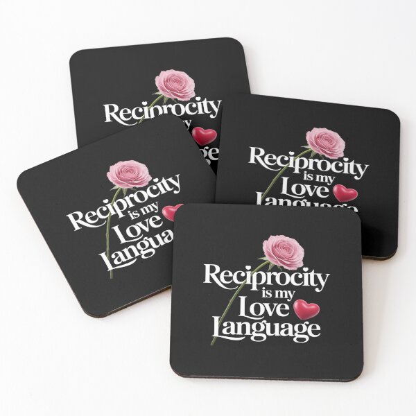 Item preview, Reciprocity Is My Love Language Flower Red Heart designed and sold by Shannon Bosley.