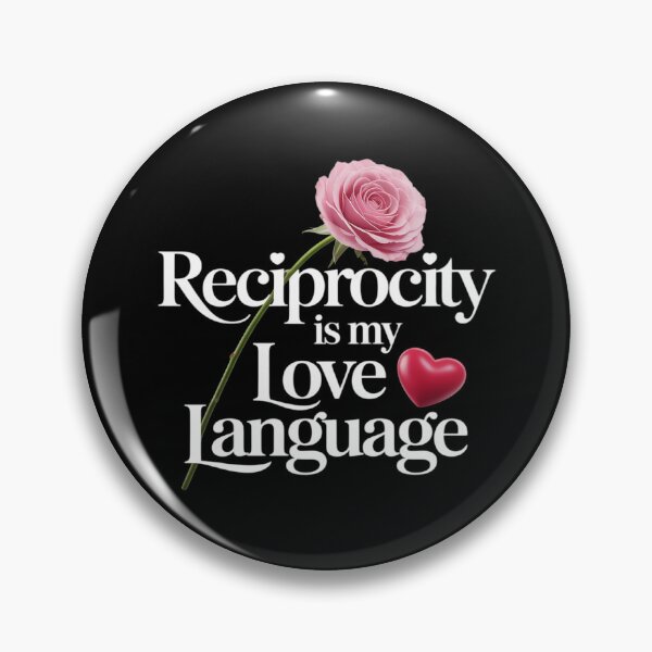 Item preview, Reciprocity Is My Love Language Flower Red Heart designed and sold by Shannon Bosley.
