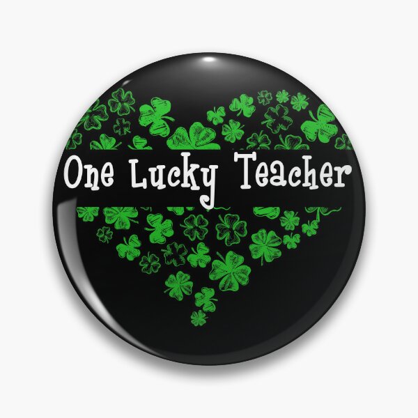 Item preview, One Lucky Teacher Love designed and sold by RoyesButler.