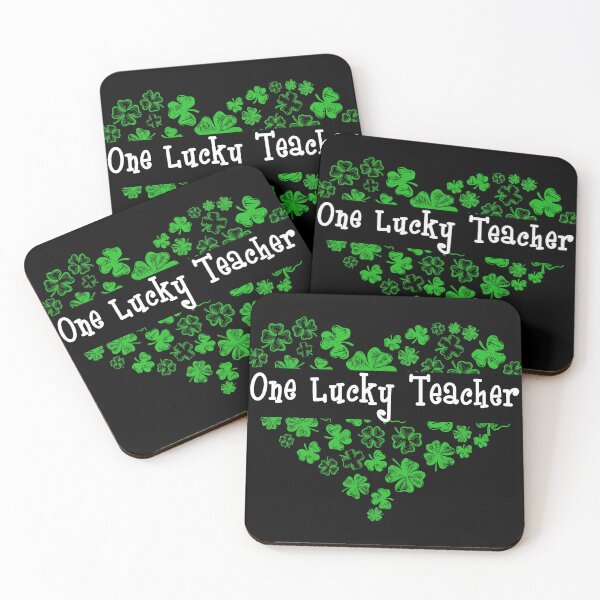 Item preview, One Lucky Teacher Love designed and sold by RoyesButler.