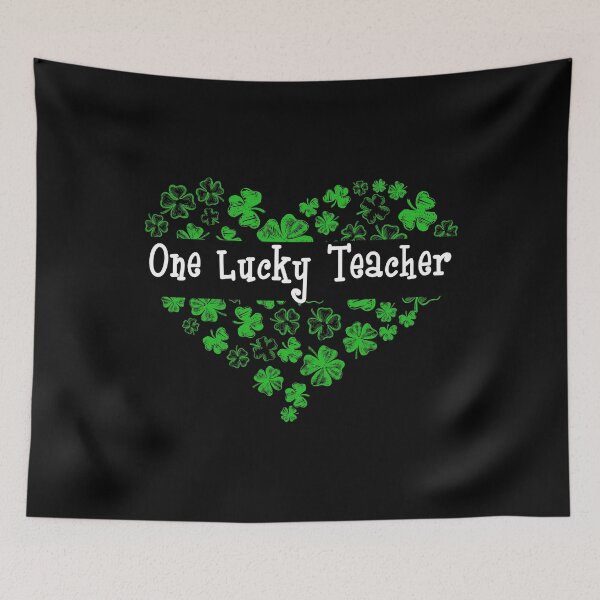 Item preview, One Lucky Teacher Love designed and sold by RoyesButler.