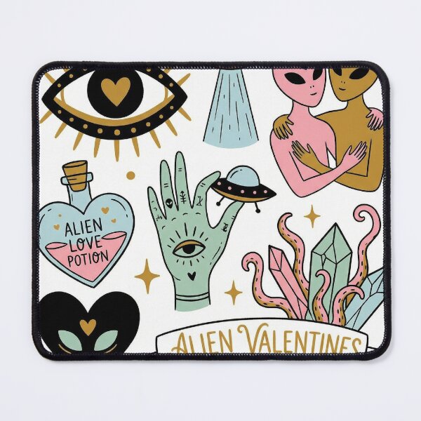 Item preview, Mystical Alien Valentine Love Potion Montage designed and sold by zzz888.