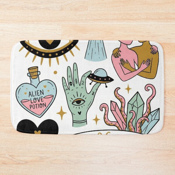 Item preview, Mystical Alien Valentine Love Potion Montage designed and sold by zzz888.