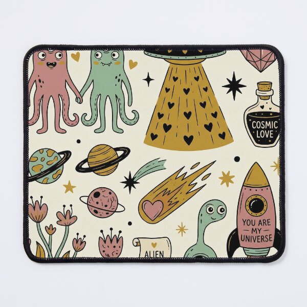 Item preview, You Are My Universe Alien Valentine Montage designed and sold by zzz888.