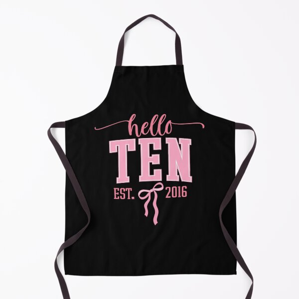 Item preview, Hello Ten Est. 2016 Coquette Bow 10th Birthday Girl designed and sold by jakaun.