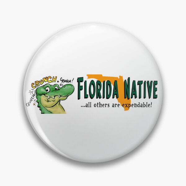 Item preview, Florida Native - All others expendable- with Alligator designed and sold by SwampysFlorida.