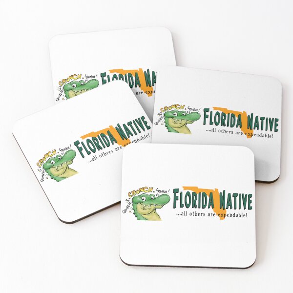Item preview, Florida Native - All others expendable- with Alligator designed and sold by SwampysFlorida.
