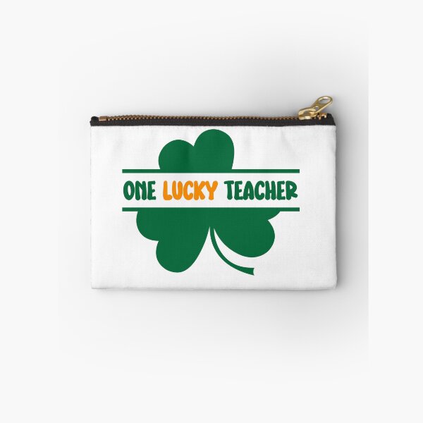 Item preview, One Lucky Teacher Shamrock designed and sold by RoyesButler.