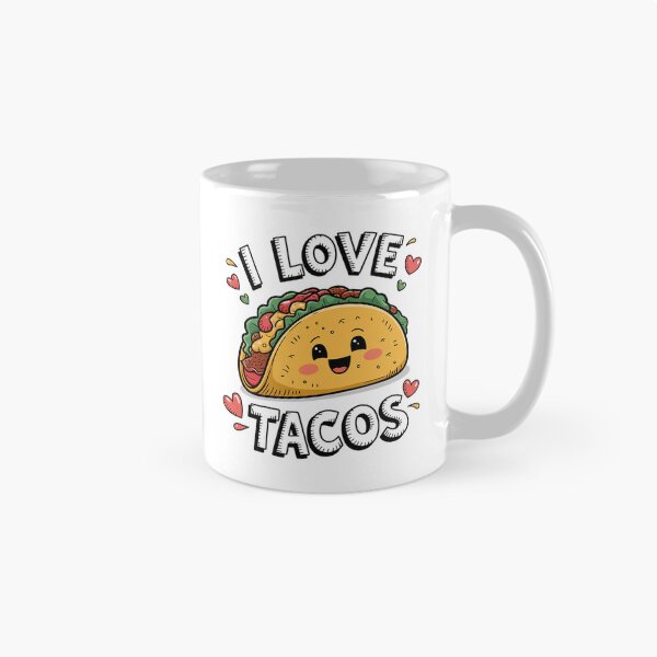 Item preview, I Love Tacos T shirt Cinco De Mayo Women designed and sold by catsdothingz.