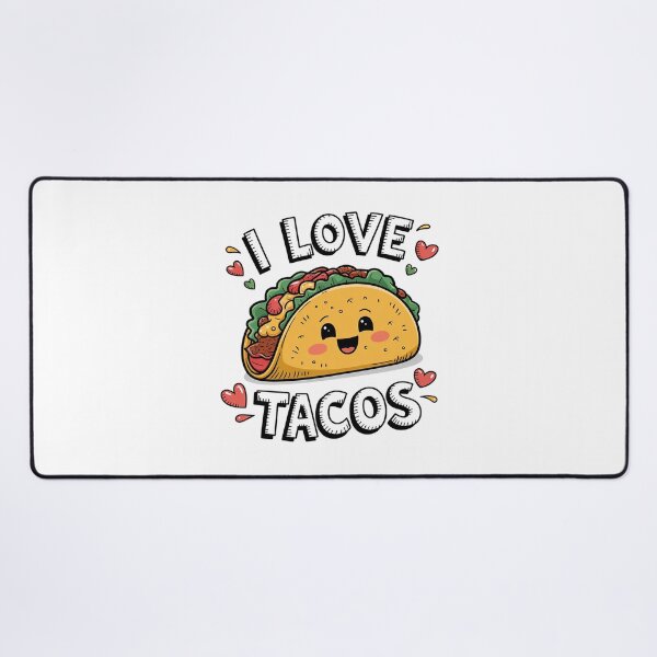 Item preview, I Love Tacos T shirt Cinco De Mayo Women designed and sold by catsdothingz.