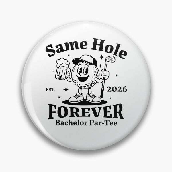 Item preview, Same Hole Forever Bachelor Par-Tee Golf Bachelorette Party Groom Wedding designed and sold by jakaun.