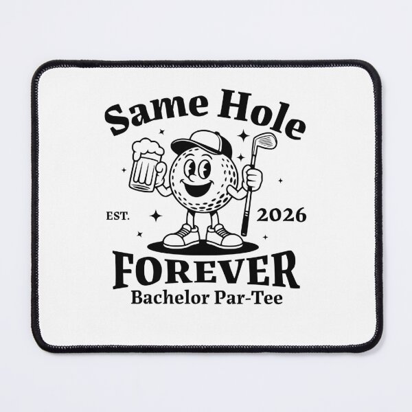 Item preview, Same Hole Forever Bachelor Par-Tee Golf Bachelorette Party Groom Wedding designed and sold by jakaun.
