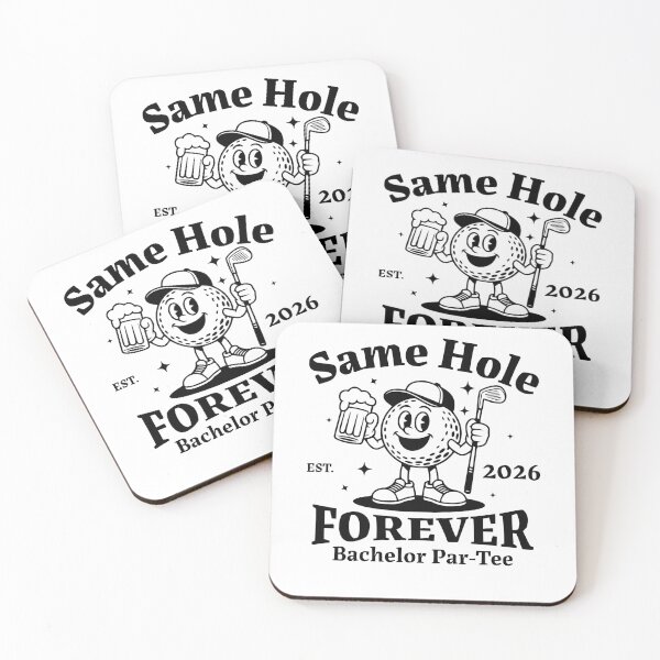 Item preview, Same Hole Forever Bachelor Par-Tee Golf Bachelorette Party Groom Wedding designed and sold by jakaun.
