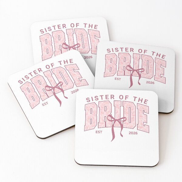 Item preview, Sister Of The Bride 2026 Coquette Bow Matching Wedding Party designed and sold by jakaun.