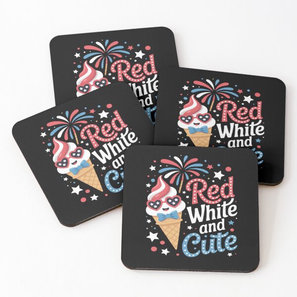 Item preview, Red White and Cute Ice Cream Patriotic Bow 4th Of July designed and sold by Shannon Bosley.