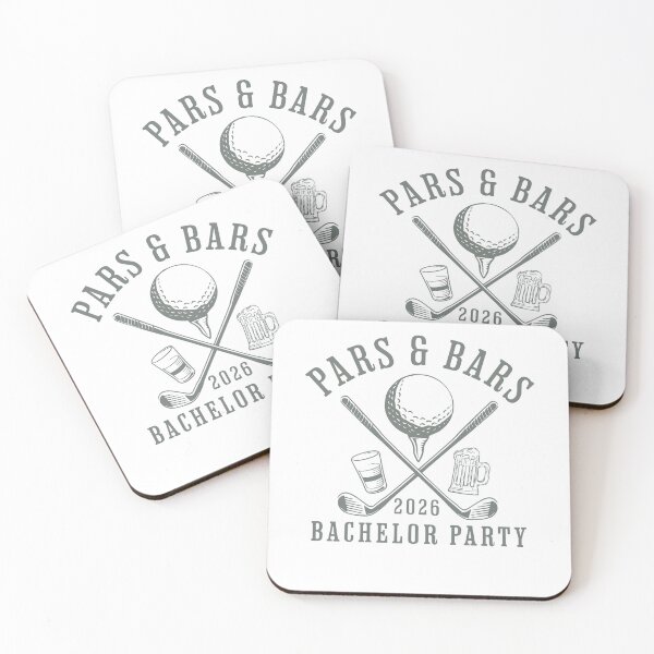 Item preview, Pars & Bars 2026 Bachelor Party Funny Golf Groom Wedding designed and sold by jakaun.