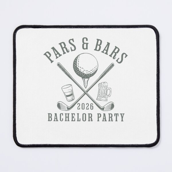 Item preview, Pars & Bars 2026 Bachelor Party Funny Golf Groom Wedding designed and sold by jakaun.