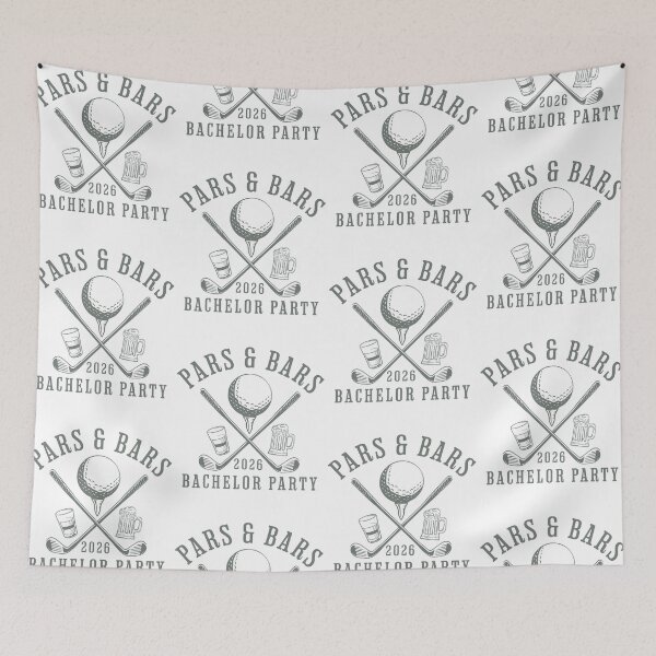 Item preview, Pars & Bars 2026 Bachelor Party Funny Golf Groom Wedding designed and sold by jakaun.