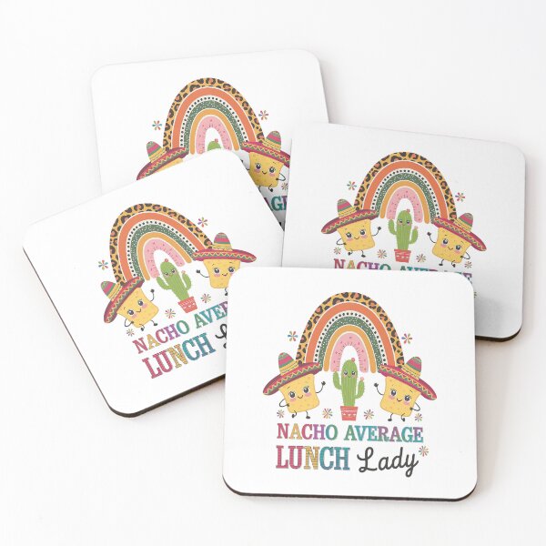 Item preview, Nacho Average Lunch Lady Cinco De Mayo Mexico Fiesta Rainbow  designed and sold by catsdothingz.