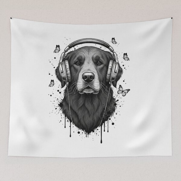 Item preview, Dog Business Dark designed and sold by WearTheArtx.