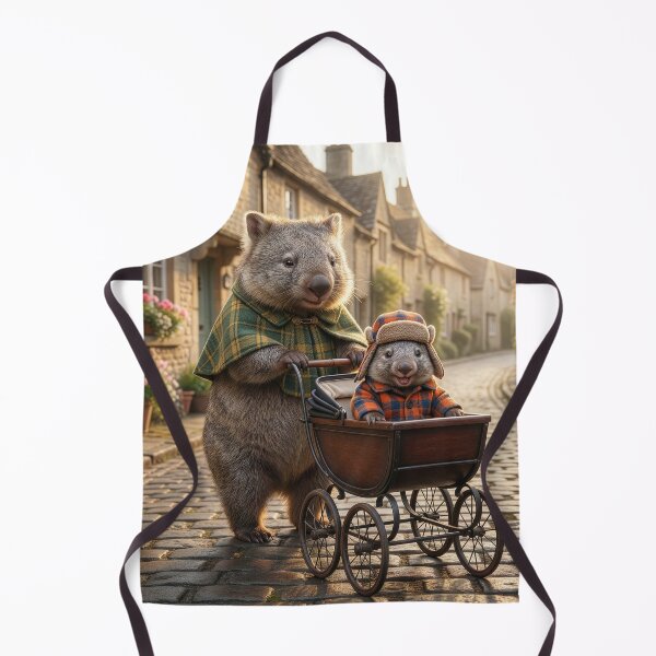Item preview, Wombat Takes Little Stinker Out for Walk designed and sold by Tridentulus.