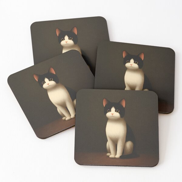 Item preview, Adorable Elegant Cat Sitting Gracefully designed and sold by Funnyboy88.